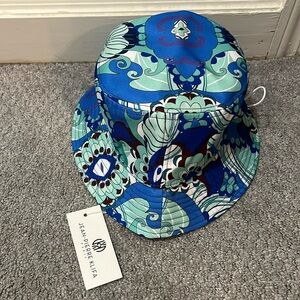 NWT Jean Pierre Klifa Paisley Bucket Hat